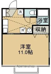 アマリリス【202号室】の間取り