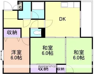 セントプレイス【1階】の間取り