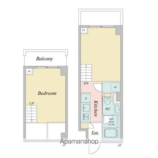 VIA LATTEA志村【3階】の間取り