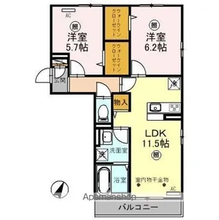 ファミリア.T【3階】の間取り