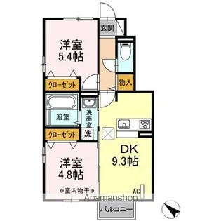 絆【1階】の間取り