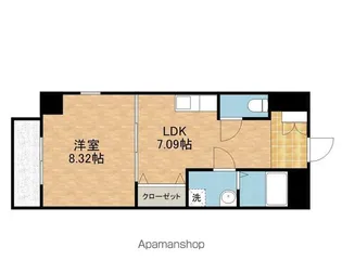 IMASA・MORUGEN壱番館【6階】の間取り
