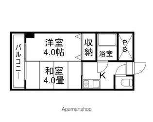 長野県長野市大字南長野南石堂町【マンション】の間取り