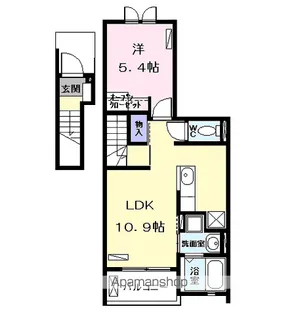 YK PLACE【2階】の間取り