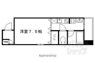 CASA ALA MODE ROKKAKU【1階】の間取り