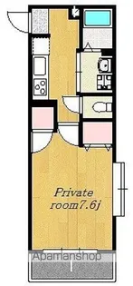 アークレジデンス東谷山【305号室】の間取り