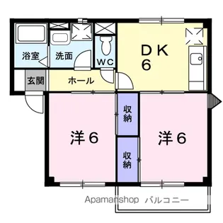 アレグリア T.I【2階】の間取り