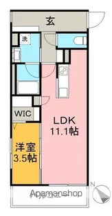 J.リヴェール高知一宮【3階】の間取り
