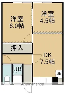 総合ハイツ【103号室】の間取り