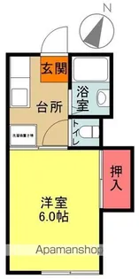 すばる館【101号室】の間取り