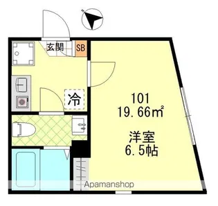 カーサアシュエ【1階】の間取り