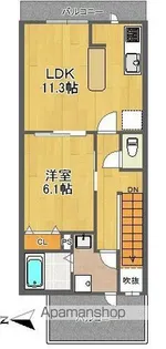 カーサ マグノリア【205号室号室】の間取り