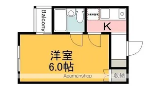 D.HEIM【103号室】の間取り