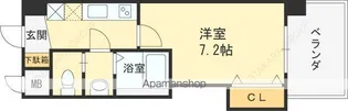 LUXE鶴見【3階】の間取り