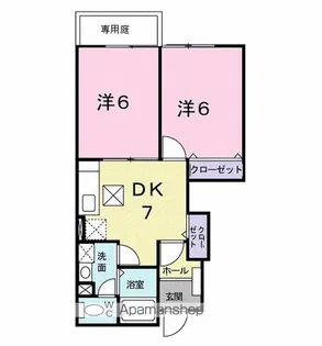 メゾン・Y・S・K【102号室】の間取り