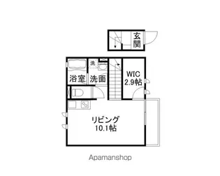 エルメゾンラクワット【2階】の間取り
