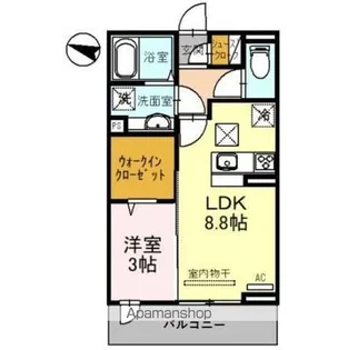 AZURE【1階】の間取り