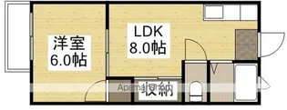 エクレール21【105号室】の間取り
