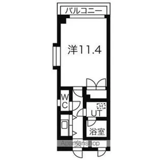 ヴェルシェーヌ桜橋【4階】の間取り