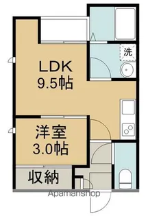 GRANDTIC連坊【1階】の間取り
