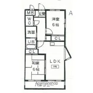 OYA HIGHTS【1階】の間取り