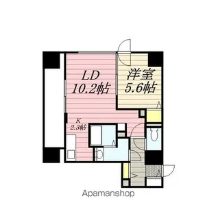 グレイスコートKOTONI【6階】の間取り