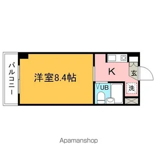 第1新井マンション【3階】の間取り