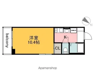大手町森野ビル【7階】の間取り