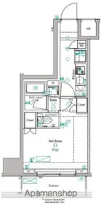 DIPS赤羽RESIDENCE【3階】の間取り