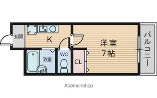 ヴィア・シミズ【2階】の間取り