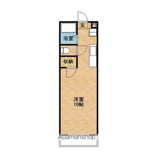エスペランス宇宿【310号室】の間取り