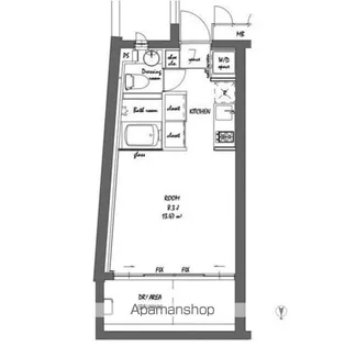 BPRレジデンス祐天寺【2階】の間取り