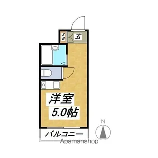 メゾン・ドール氷川台【4階】の間取り