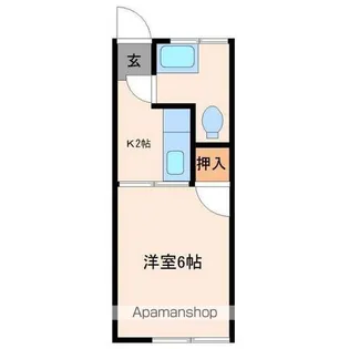 大和荘【18号室】の間取り