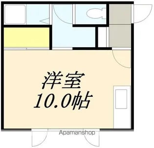 TADマンシオン【108号室】の間取り