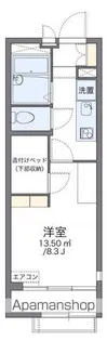レオパレスウイスタリア【2階】の間取り