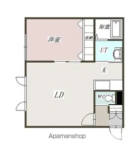 NLCⅡ【101号室】の間取り
