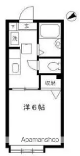 東京都新宿区早稲田南町【アパート】の間取り