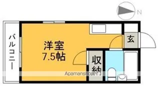 YSハイツ【3階】の間取り