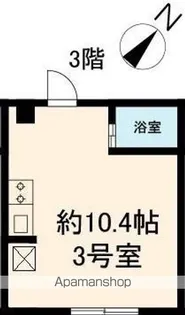 立石ビル【303号室】の間取り