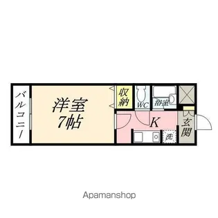 マローン新福【2階】の間取り