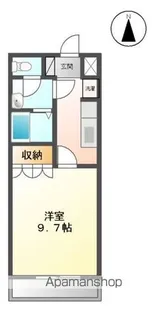 アメニティーハイツ【102号室】の間取り