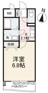 サンセール多賀【1階】の間取り
