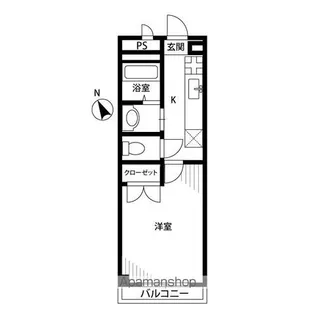 アンプルールフェールグランキャスケード【3階】の間取り