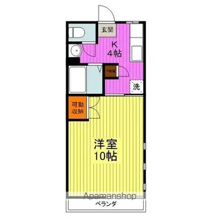 メリーアミーゴ【1階】の間取り