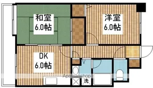 アークハイム新潟【5階】の間取り
