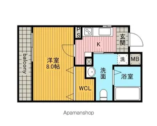 プチ・メイト【3階】の間取り