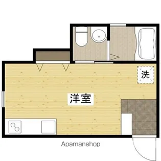 CASA COZY コイン通り【1階】の間取り