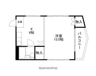 中央1丁目小堀マンション【3080号室】の間取り