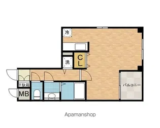 クレアール【4階】の間取り